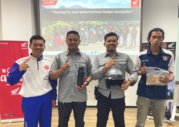 Asmo Kalbar Edukasi Komunitas Motor Sport Aman Berkendara
