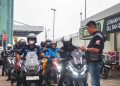 Asmo Kalbar Eksplorasi Rasau dengan ADV 160
