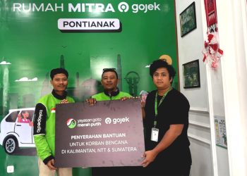 Gojek dan GoTo Merah Putih Salurkan Bantuan bagi Mitra Driver di Wilayah Terdampak Bencana