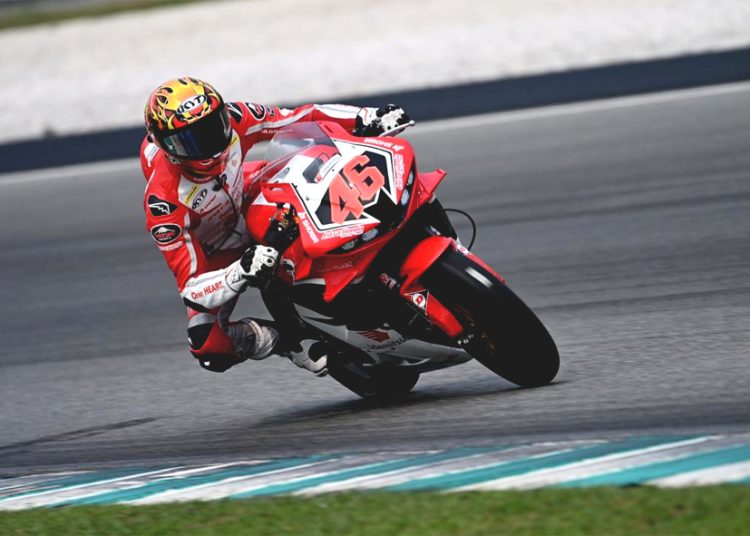 Astra Honda Racing Team (AHRT) kembali menunjukkan semangat juang tinggi pada putaran kelima Idemitsu FIM Asia Road Racing Championship (ARRC) 2026 di Sepang International Circuit, Malaysia.(ist)