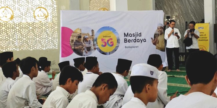 Masjid Berdaya Indosat Hubungkan 160 Masjid di Kalimantan