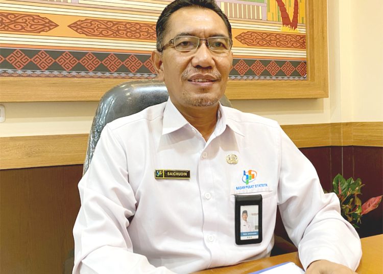 Kepala BPS Kalbar, Muh Saichudin.