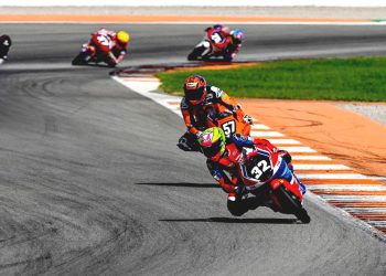 Terkencang di FP Valencia, Ramadhipa Tembus Enam Besar Moto3 Junior