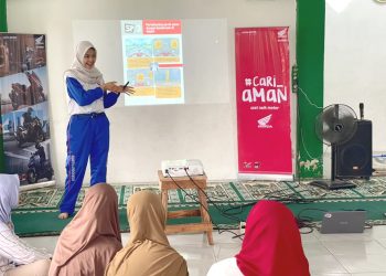 Anisa Advisor Safety Riding School Edukasi Ibu-Ibu Posyandu Saigon