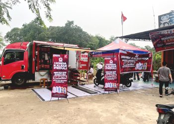 Asmo Kalbar Apresiasi Service Gratis Bagi 500 Relawan Karhutla