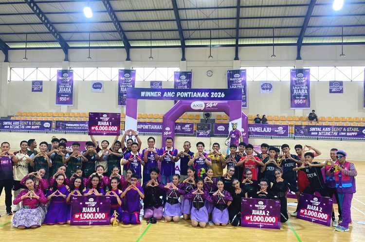 Para pemenang Axis Nation Cup (ANC) 2026 - Preliminary Pontianak yang digelar selama tiga hari, 2-4 Oktober 2026 di GOR Kemala Bhayangkari, Kubu Raya. (ist)