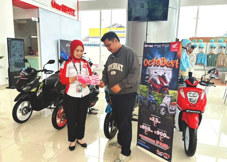 Promo “OCTOBEST” yakni Oktober Makin Best, Astra Motor Kalbar telah menyiapkan berbagai penawaran yang dapat menjadi pilihan.(ist)