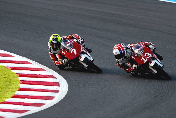 Penampilan impresif pebalap muda binaan PT Astra Honda Motor (AHM) Muhammad Badly Ayatullah pada balapan kedua.(ist)